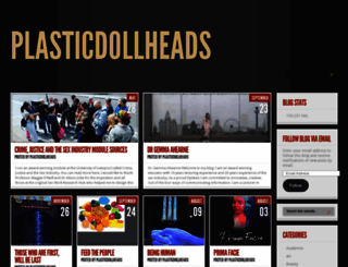 plasticdollheads.wordpress.com screenshot