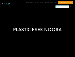 plasticfreenoosa.org screenshot