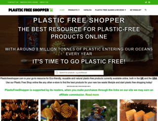 plasticfreeshopper.com screenshot