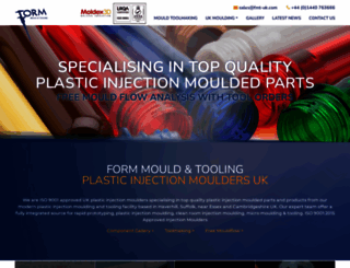 plasticinjectionmoulders.co.uk screenshot