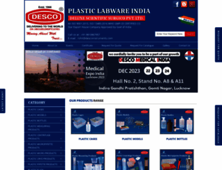 plasticlabwareindia.com screenshot