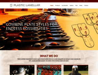 plasticlamellar.com screenshot