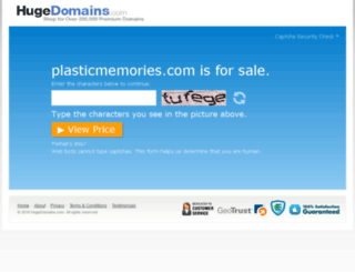 plasticmemories.com screenshot
