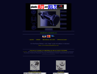 plasticnutsandbolts.com screenshot
