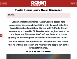 plasticoceans.uk screenshot