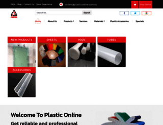 plasticonline.com.au screenshot