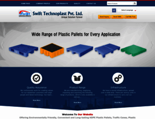 plasticpalletsmanufacturer.com screenshot