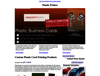 plasticprinter.com screenshot