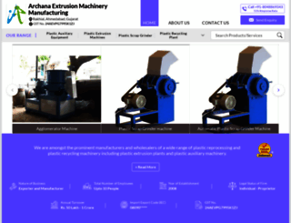 plasticrecyclingmachineries.com screenshot