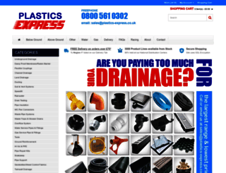 plastics-express.co.uk screenshot