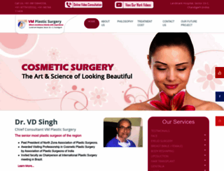 plasticsurgerychandigarh.com screenshot