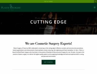 plasticsurgeryoftexas.com screenshot