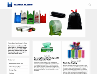 plastictshirtbag.com screenshot