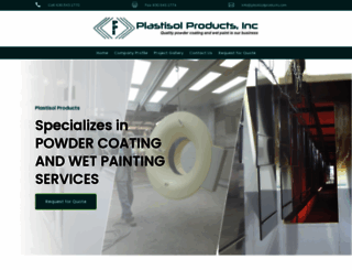 plastisolproducts.com screenshot