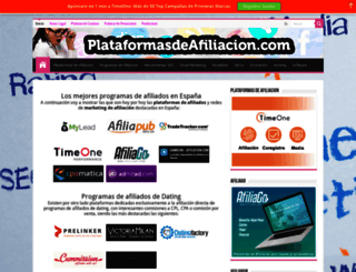 plataformasdeafiliacion.com screenshot