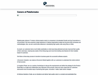 plataformatec.workable.com screenshot