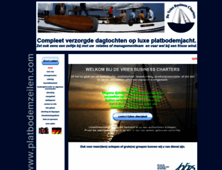platbodemzeilen.com screenshot