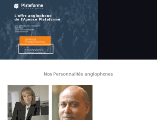 plateforme-international.com screenshot