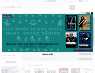 plateforme.francebillet.com screenshot