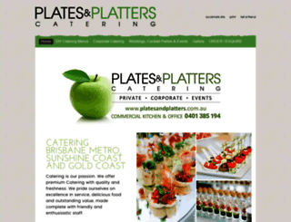 platesandplatters.com.au screenshot