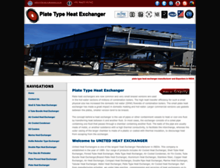 platetypeheatexchanger.com screenshot