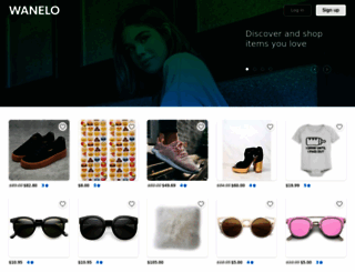platform.wanelo.com screenshot