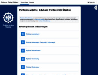 platforma2.polsl.pl screenshot