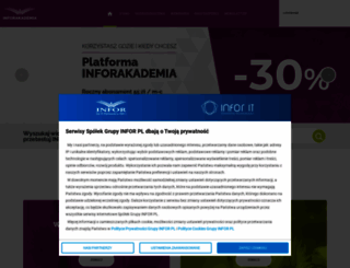 platformaszkolen.infor.pl screenshot
