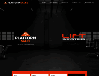 platformsales.com.au screenshot