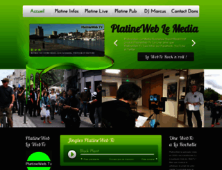 platineweb.com screenshot