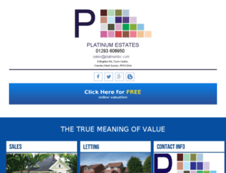 platinumbc.com screenshot