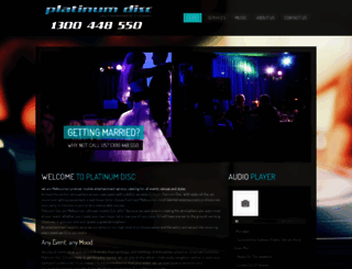 platinumdisc.com.au screenshot