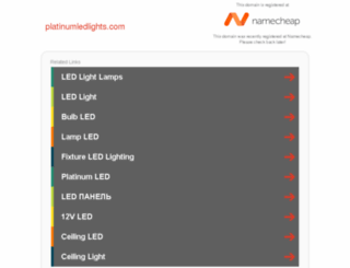 platinumledlights.com screenshot