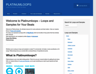 platinumloops.com screenshot