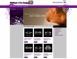 platinumplusdesigns.com screenshot