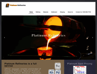 platinumrefineries.com screenshot