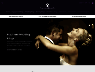 platinumringcompany.com screenshot