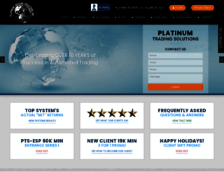 platinumtradingsolutions.com screenshot