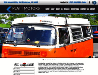 plattmotors.com screenshot