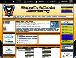 plattsvilleminorhockey.ca screenshot