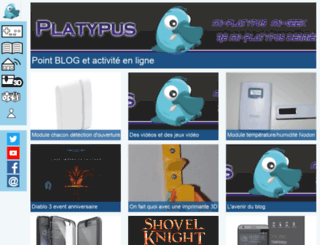 platypus-geek.com screenshot