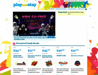 play-and-stay.co.uk screenshot