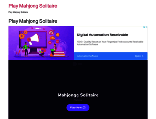 play-mahjong-solitaire.com screenshot