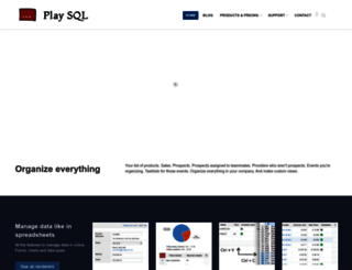 play-sql.com screenshot
