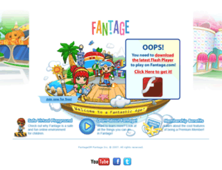 play.fantage.com screenshot