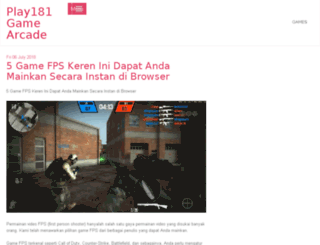 play181.com screenshot