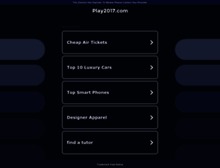 play2017.com screenshot