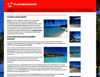 playabayahibe.com screenshot