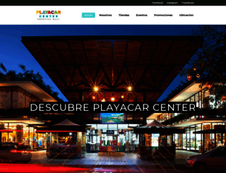 playacarcenter.com screenshot