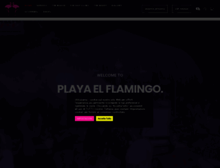 playaelflamingo.com screenshot